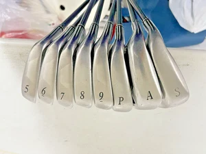 ◼️8pcs◼️ Lefty XXIO 7 Iron Set 8clubs 5-9,P,A,S Shaft MP700 Flex S Left Used - Picture 1 of 7