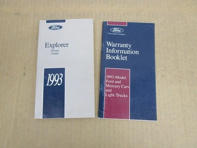 Ford Explorer 1993 manual del propietario literatura guía original Foto 1 de 3