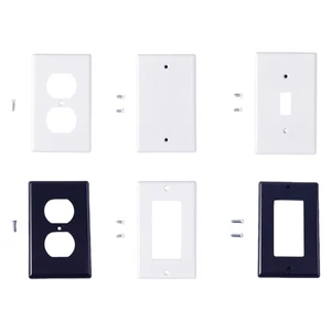 Heat Resistant Switches Covers Socket Plate Outlet Covers Light Switches Cover - Picture 1 of 14