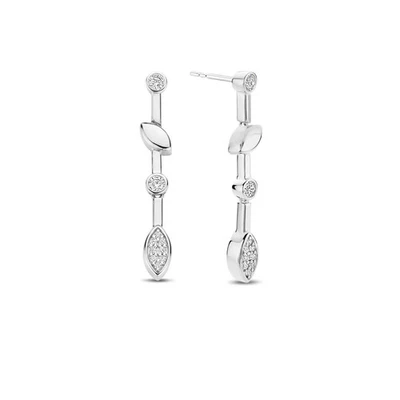 Orecchini pendenti donna Ti Sento 7988ZI argento 925 e zirconi - Immagine 1 di 4
