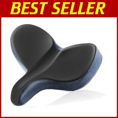 Asiento de bicicleta Comfort para hombre mujer - diseño Wide Plus Foto 1 de 4