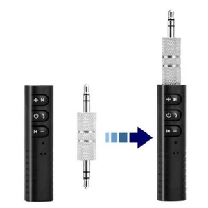 Car Bluetooth Receiver Handsfree Wireless AUX Music Adapter W0J 3.5 K8E2024 Z2E6 - Photo 1/12