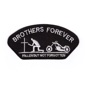 Brothers  Forever Patch Biker Aufnähner Aufbügler Kutte Motorrad - Bild 1 von 1