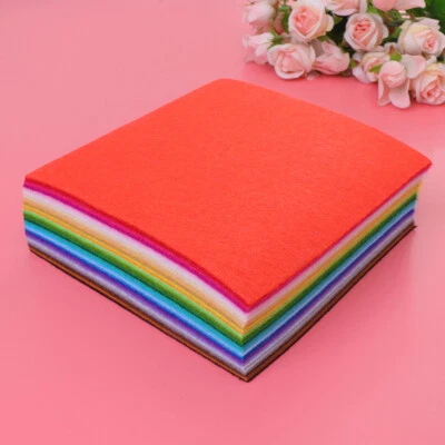 80 Pcs Felt Material Fabric Sewing Kits for Children DIY Cloth Chips