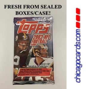 2002 Topps Football HOBBY Pack Look4 Tom Brady primera tarjeta Topps Super Bowl Jugador Más Vp Automático - Imagen 1 de 11
