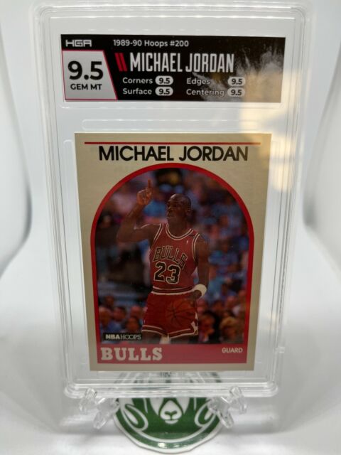 Michael Jordan Grade 9.5 Basketball 1989-90 Season Sports Trading