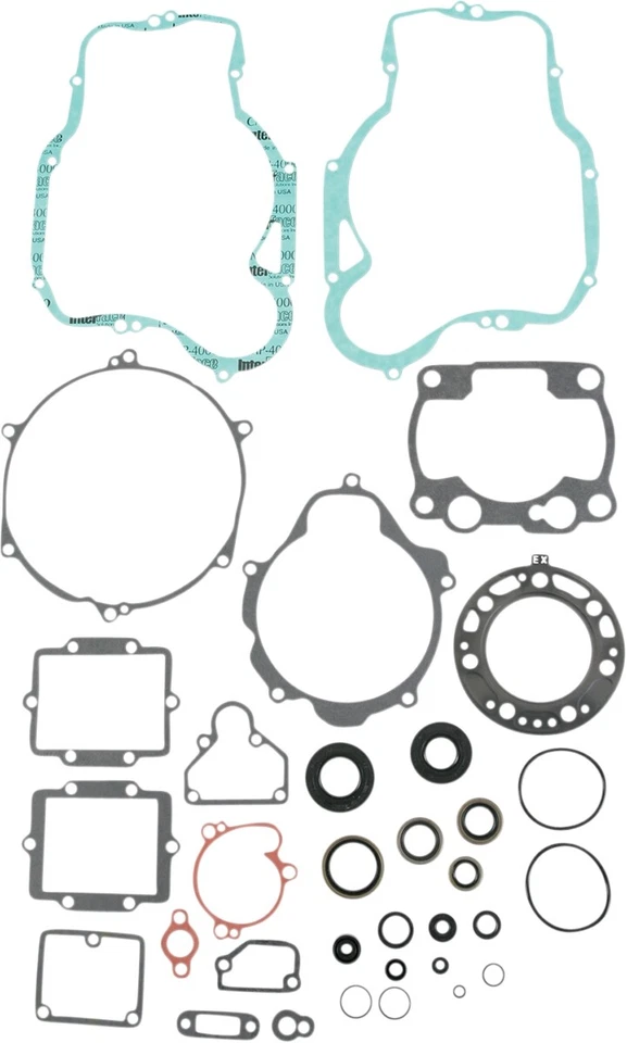 Moose Complete Gasket Set with Oil Seal For Kawasaki KX250 1997-2003 811457 - Image 1 of 1
