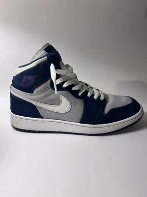 Nike Air Jordan 1 Retro High Sale Squadron Blue Hyper Violet 332148-117 8.5Y - Image 1 of 4