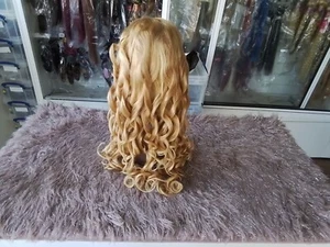 13A VIRGIN BRAZILIAN 4X4 LACE CLOSURE HAND MADE WIG 30INCH BODYWAVE 27/613 PIANO - Picture 1 of 6