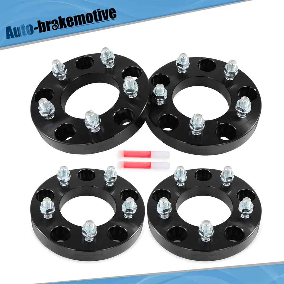 (4) Adaptadores de rueda de 5x5,5 a 5x5 de 1" 1/2"x20 para Ford E-150 2003-2005/Club Wagon Foto 1 de 4