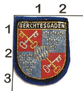 Berchtesgaden Alemania Parche Heráldica Escudo Bordado Escudo Vintage - Imagen 1 de 1
