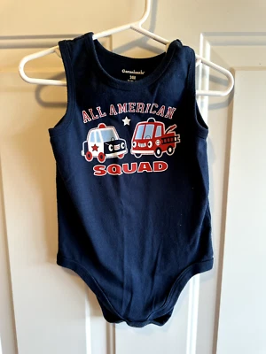 Body tanque de policía y camión de bomberos All American Squad para bebés niños 24 meses Foto 1 de 4