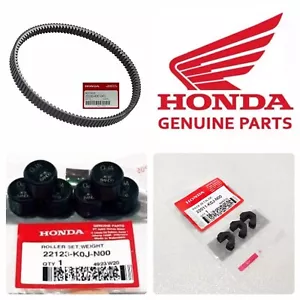 Genuine Honda New Vision 2021 2022 2023 2024 Drive Belt Kit+Rollers+Sliders 🇬🇧 - Picture 1 of 7