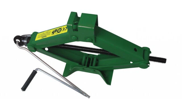 Brookstone BR330650 1 Ton Scissor Jack - Green