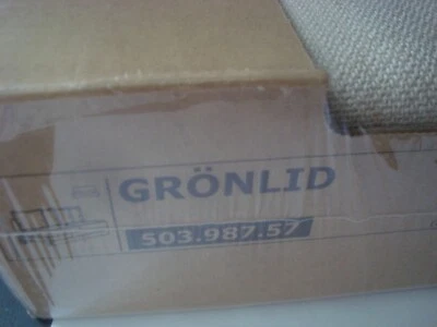 GRÖNLID Funda Gronlid para sección sofá-cama de 2 plazas - Sporda Natural (Beige Tostado) Foto 1 de 4