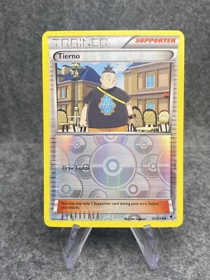 Pokémon TCG Tierno Phantom Forces 107/119 Reverse Holo Uncommon LP - Image 1 of 2