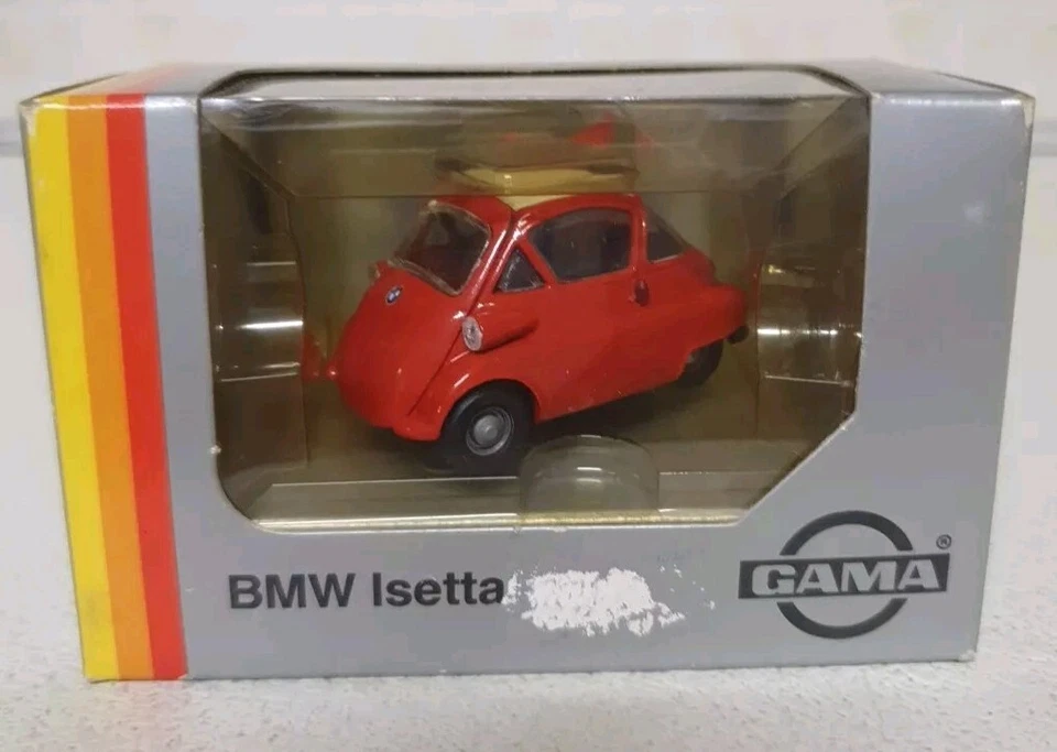  1/43 GAMA BMW ISETTA   RARO.NO MINICHAMPS  SOLIDO BEST BRUMM VITESSE BANG RIO  - Immagine 1 di 4