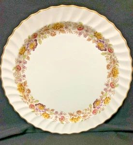 Royal Doulton Serving Platter Tray Plate Mayfair Pattern Round Vintage H4897 - Picture 1 of 4