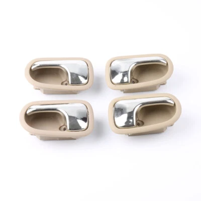 Left Right Inside Door Handle Beige for 1995-2003 Mazda PROTEGE 323 - Image 1 of 3