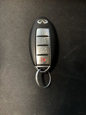 2011-2018 Infiniti M35H/M37/M56/Q70/Q70L 4 BUTTON SMART KEY FOB FCC CWTWB1U787 Foto 1 de 2
