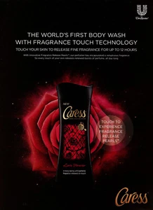 CARESS Magazin AD #17 RARE 2015 RED ROSE ~ BLACK - Bild 1 von 2