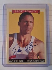 2008 Upper Deck Goudey Sport Royalty autograph Dan O'Brien GSR-DO signed Auto SP