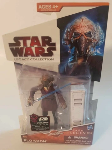 Plo Koon w/ Battle Gear-Star Wars Legacy Collection SL13 Saga Legends Cover