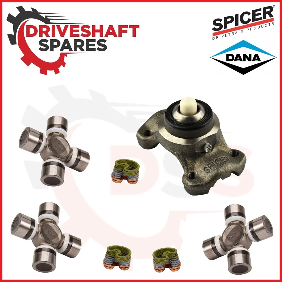 Jeep TJ & XJ Front 1310 CV Kit for Double Cardan 5-1310X + 211355X NON LUBE - Image 1 of 4