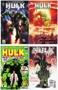 🔥🔑Immortal Hulk #50 Stegman, Hulk #1 & 6 Ottley & Hulk #3 Nakayama CATES Set - Picture 1 of 5