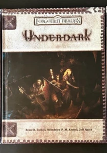Dungeons & Dragons Forgotten Realms Campaign Book Underdark Hardcover - Imagen 1 de 3