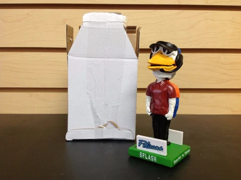 Rally Splash Myrtle Beach Pelicans DUAL FACE MASCOT 2015 Bobble Bobblehead SGA Cover