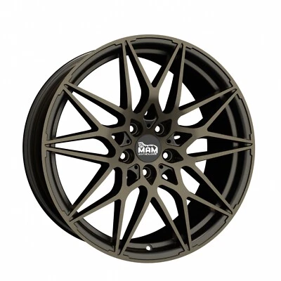 4x 18 Zoll MAM B2 Felgen für BMW 2er Cabriolet F23 Coupe F22 F87 3er E90 F30 F80 - Bild 1 von 4