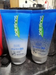 Avon Solutions LIFT AND FIRM ICE Firming Body Scrub & Body Firming Treatment - Picture 1 of 5