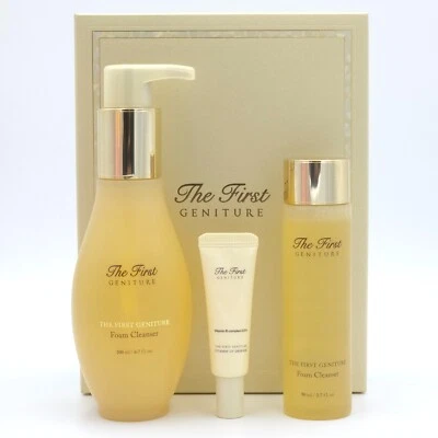 O HUI The First Geniture Limpiador de Espuma Set Especial 3 Artículos Hidratante K-Beauty Foto 1 de 4