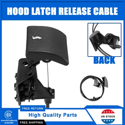 Hood Latch Release Cable Handle for 05-10 Jeep Grand Cherokee 06-10 Commander US - Image 1 of 4