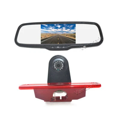 Rear View Camera Mirror Monitor for Citroen Jumpy / Peugeot Expert / Fiat Scudo  - Image 1 of 4