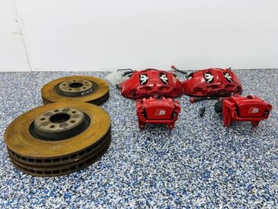 2018 Audi SQ5 Brembo Brake Calipers Front and Rear Premium Plus AWD Red 806179 - Image 1 of 4