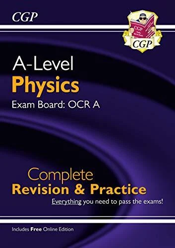 New A-Level Physics: OCR A Year 1 & 2 Complete Revision & Pract .9781789080391 - Image 1 of 1