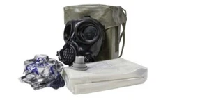 Czech OM90 Adult Gas Mask (Sealed), Filter (Sealed), Bag & Protective Suit - Picture 1 of 2