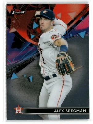 2021 Topps Finest Alex Bregman #83 Houston Astros - Image 1 of 2