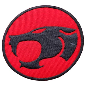 Embroidered Thundercats Symbol Iron On Sew Applique Patch Super Hero Cosplay - Picture 1 of 1