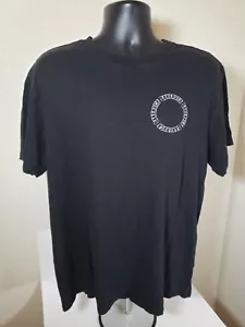 T-shirt RVCA uomo nera BAKERVCA cerchio nero vestibilità rilassata taglia large - Foto 1 di 4