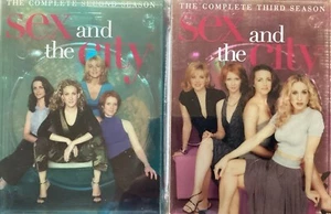 SEX AND THE CITY Complete Seasons Two & Three DVD New Sealed FF - Picture 1 of 2