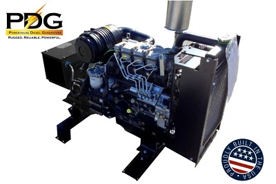 20 kw Perkins Diesel Generator Open Frame - Image 1 of 2