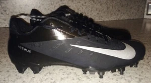 NIKE Vapor Talon Elite TD Low Black Silver Football Cleats Men Sz 14 - Picture 1 of 7