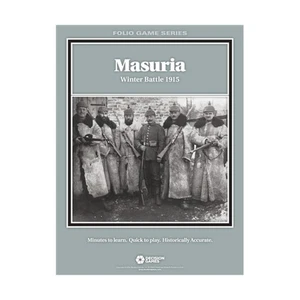Bolso Decision Games Folio Wargame Masuria - Winter Battle 1915 en muy buen estado+/casi nuevo - Imagen 1 de 2