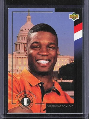 1994 Upper Deck World Cup Contenders #C4 Calbert Cheaney Honorary Captains - Image 1 of 2