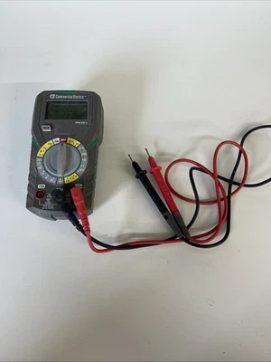 Multímetro digital elétrico comercial MM-8301S com cabos de teste testados funcionando - Imagem 1 de 4