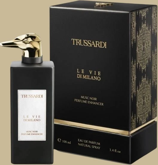 Trussardi Le Vie di Milano Musc Noire Enhancer💯ORIGINAL 3.4 FL OZ / 100 ml  EDP - Image 1 of 1