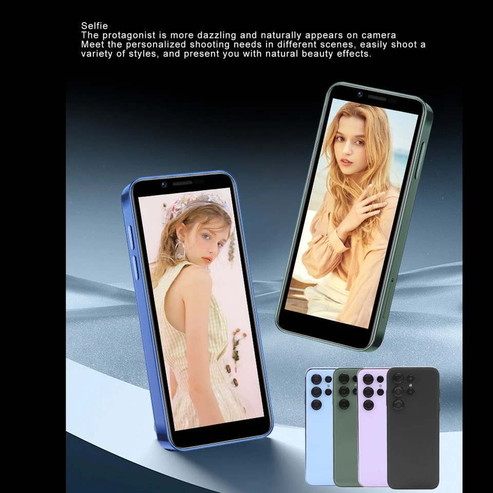 Small Smartphone 3G Mobile Phone 3MP Front 10MP Rear Camera 2GB RAM 16GB ROM - Image 1 of 4